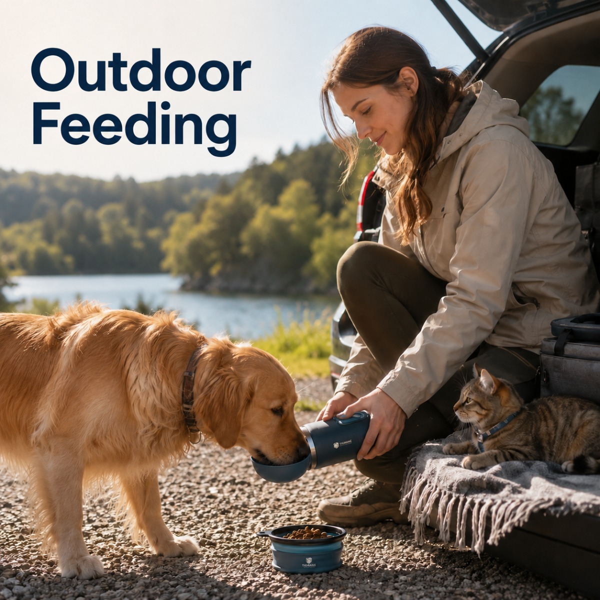Portable pet hydration products for walking and travel